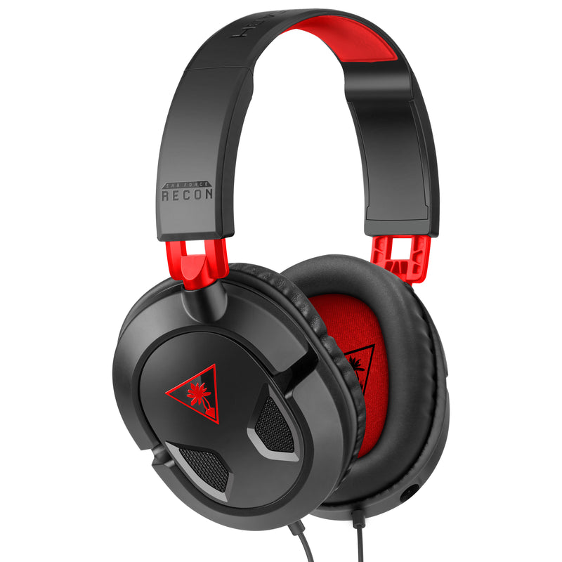 Turtle Beach Recon 50 Wired Gaming Headset Black for PC side angle