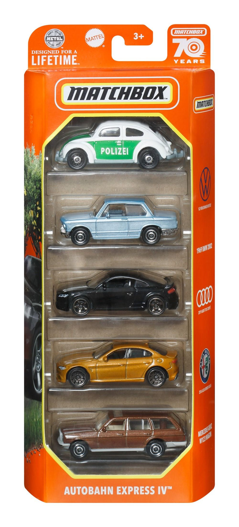 Matchbox 5-Pack Assorted - Image