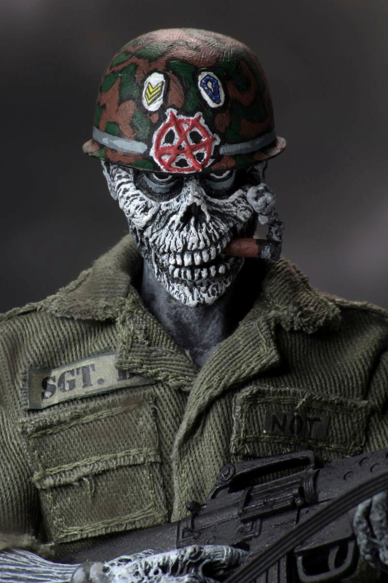Stormtroopers of Death (S.O.D.) Sgt. D 8" Clothed Action Figure close up detail