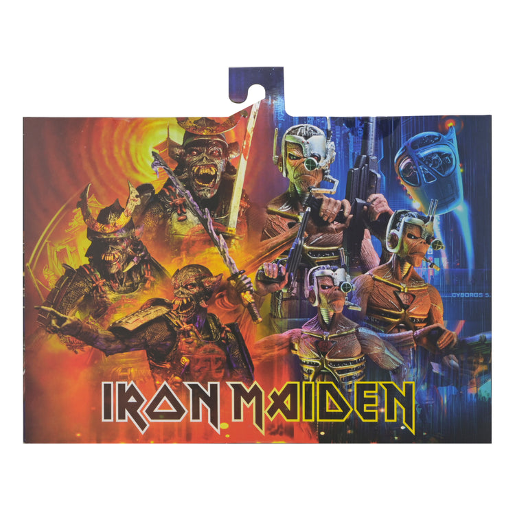 Iron Maiden: Future Past World Tour Senjutsu Eddie and Somewhere in Time Eddie Ultimate 2-Piece 7" Scale Action Figure