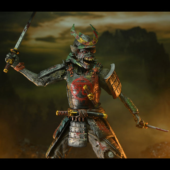 Iron Maiden: Future Past World Tour Senjutsu Eddie and Somewhere in Time Eddie Ultimate 2-Piece 7" Scale Action Figure