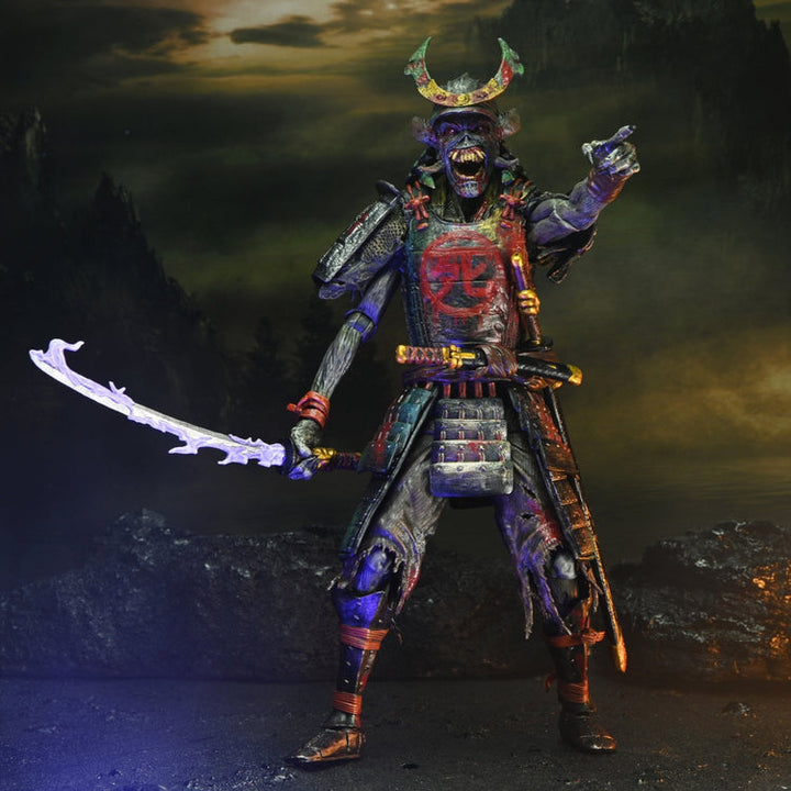 Iron Maiden: Future Past World Tour Senjutsu Eddie and Somewhere in Time Eddie Ultimate 2-Piece 7" Scale Action Figure