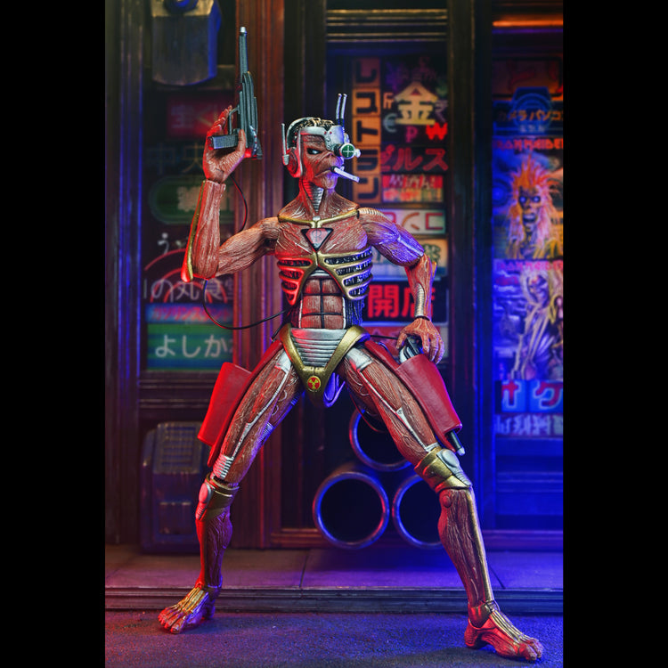 Iron Maiden: Future Past World Tour Senjutsu Eddie and Somewhere in Time Eddie Ultimate 2-Piece 7" Scale Action Figure