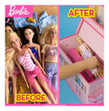Barbie 2 in 1 Foldable Role Play Vanity Storage - Image