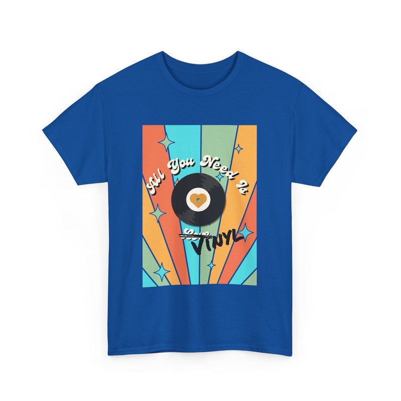 'All You Need Is Vinyl' T-Shirt, side angle