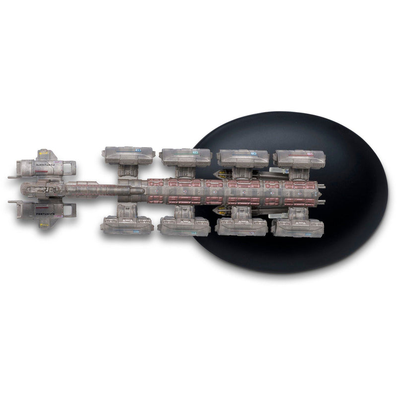 ECS Fortunate Starship Model Die Cast Ship (Eaglemoss / Star Trek), packaging shot