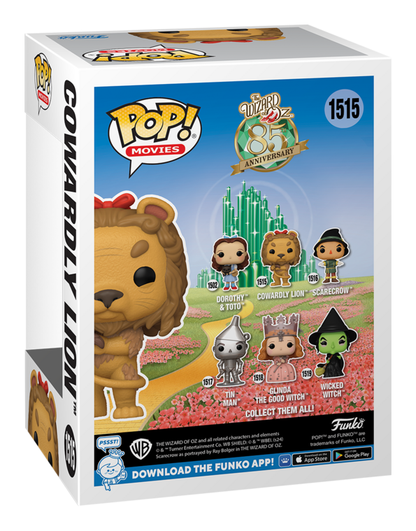 Pop! Movies - The Wizard of Oz - Cowardly Lion (chance of chase) - Image