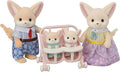 Sylvanian Families Fennec Fox Family Toy Playset for Ages 3 and Up, side angle