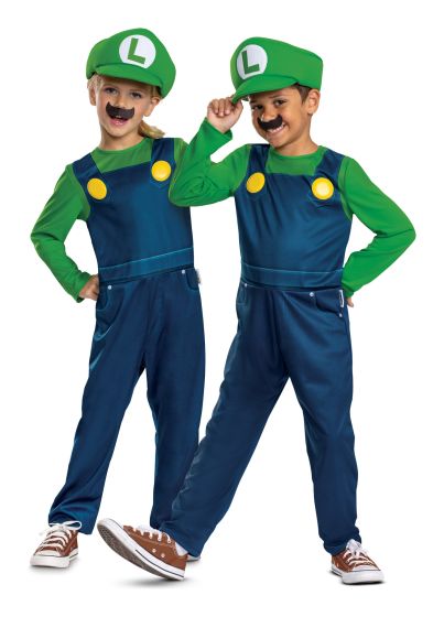 Luigi Fancy Dress (4 6)