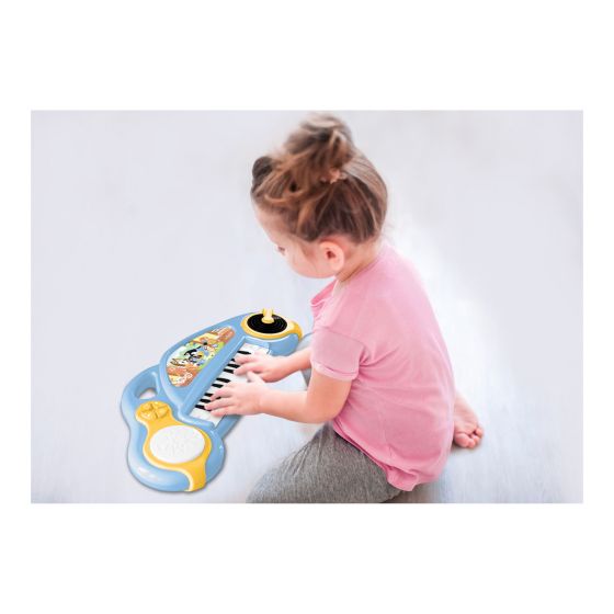 Bluey Fun Electronic Keyboard With Lights