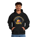 'Money Can't Buy Happiness, But It Can Buy Vinyl' Men's Hoodie, packaging shot