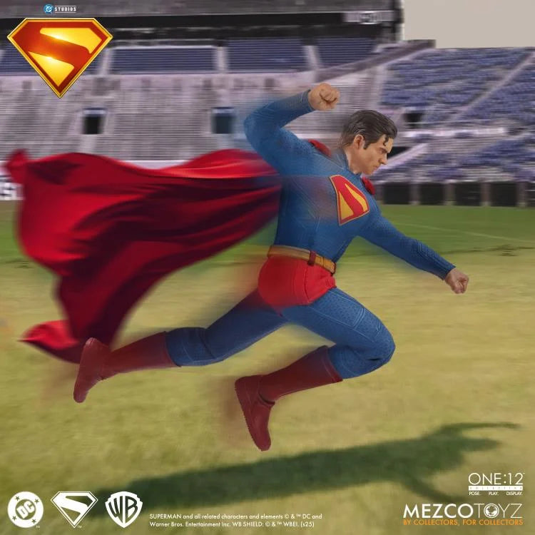 Superman (2025): Superman and Krypto DC Studios One:12 Collective Action Figure (Pre-Order May 2026)