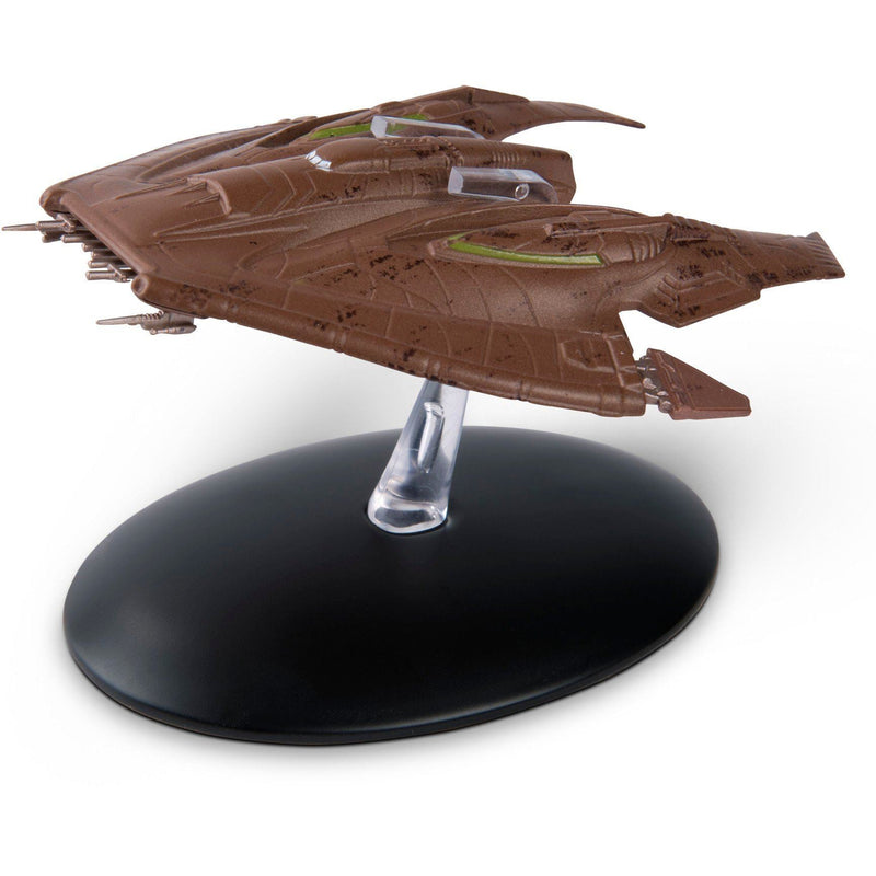 Nausicaan Fighter Model Die Cast Ship (Eaglemoss / Star Trek), side angle