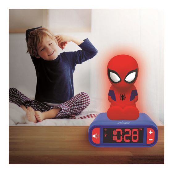 Spider-Man Alarm Clock With Sound Effects