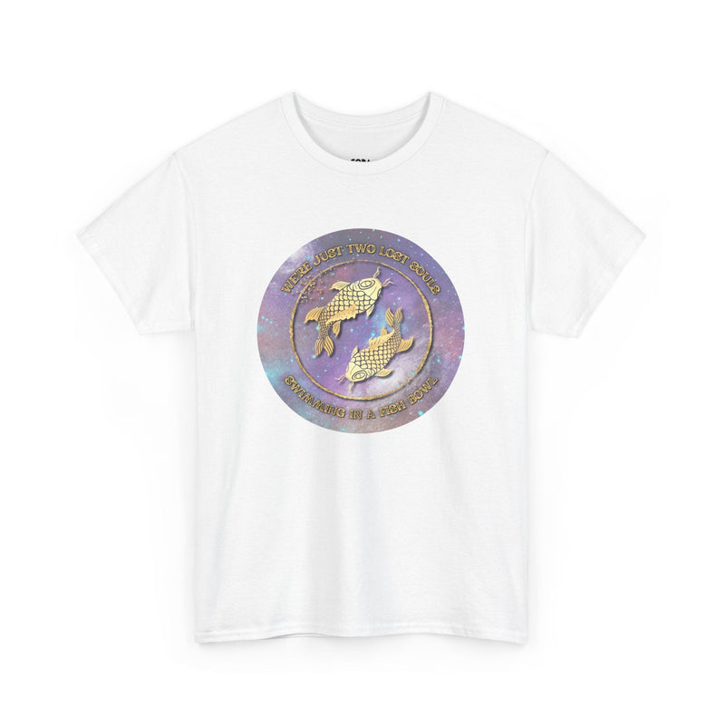 'Lost Souls' Celestial Fish Lyric T-Shirt, product detail