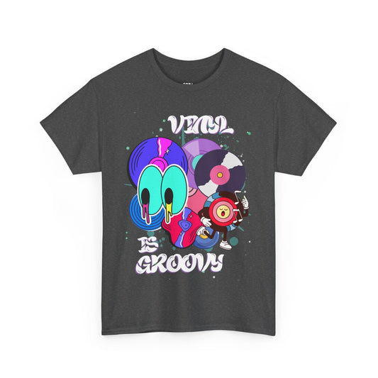 'Vinyl Is Groovy' Men's T-Shirt collectible from Coda Records
