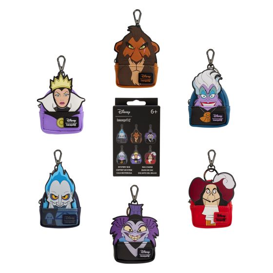 Loungefly Disney Villains Bag Charms