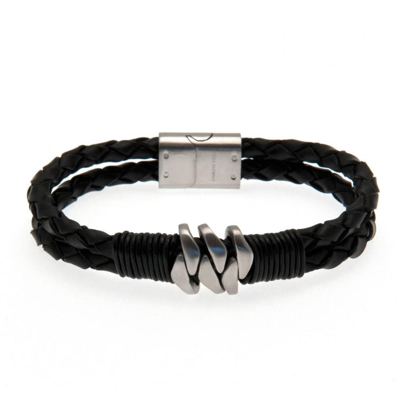 Celtic FC Leather Bracelet, alternate view