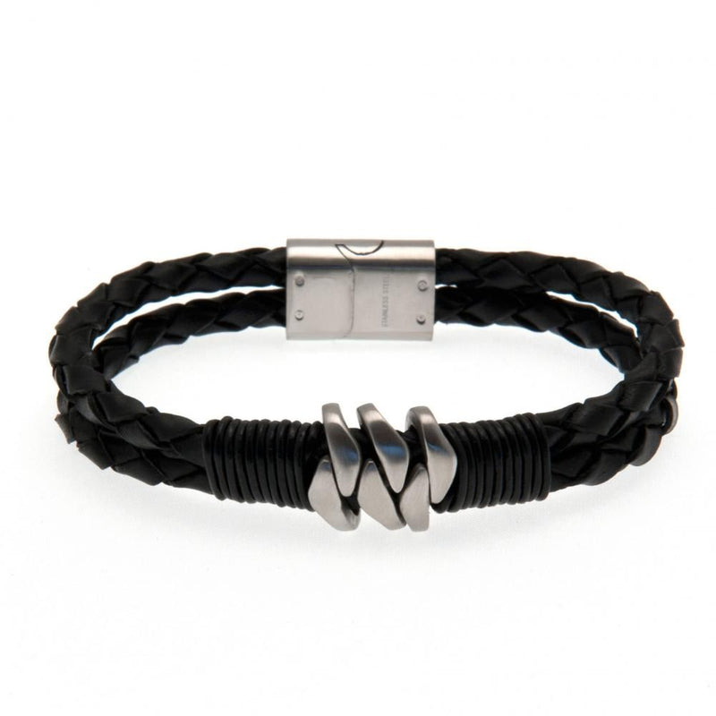 Celtic FC Leather Bracelet, alternate view