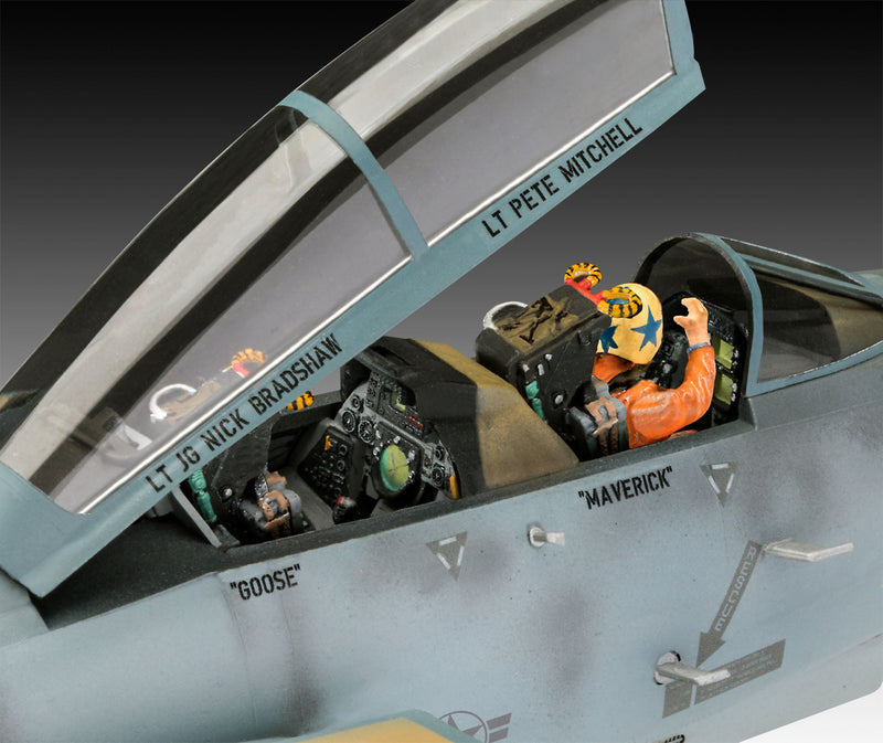 REVELL 03865 Maverick's F 14A Tomcat "Top Gun" 1:48 Scale Model Set - Image 5