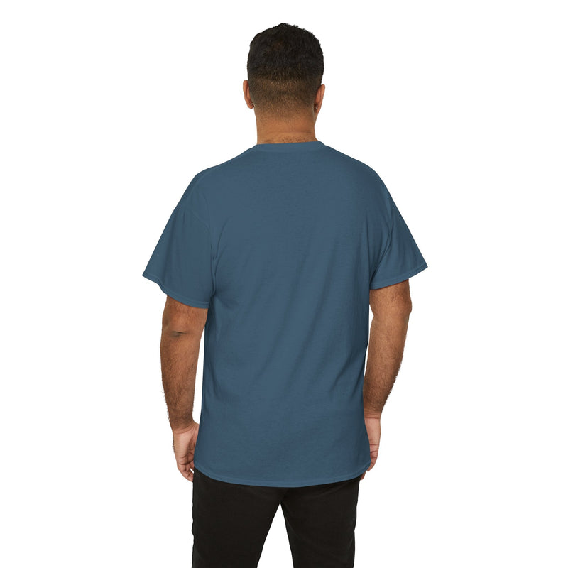'Life Sounds Better on Vinyl' Men's T-Shirt, showing reverse