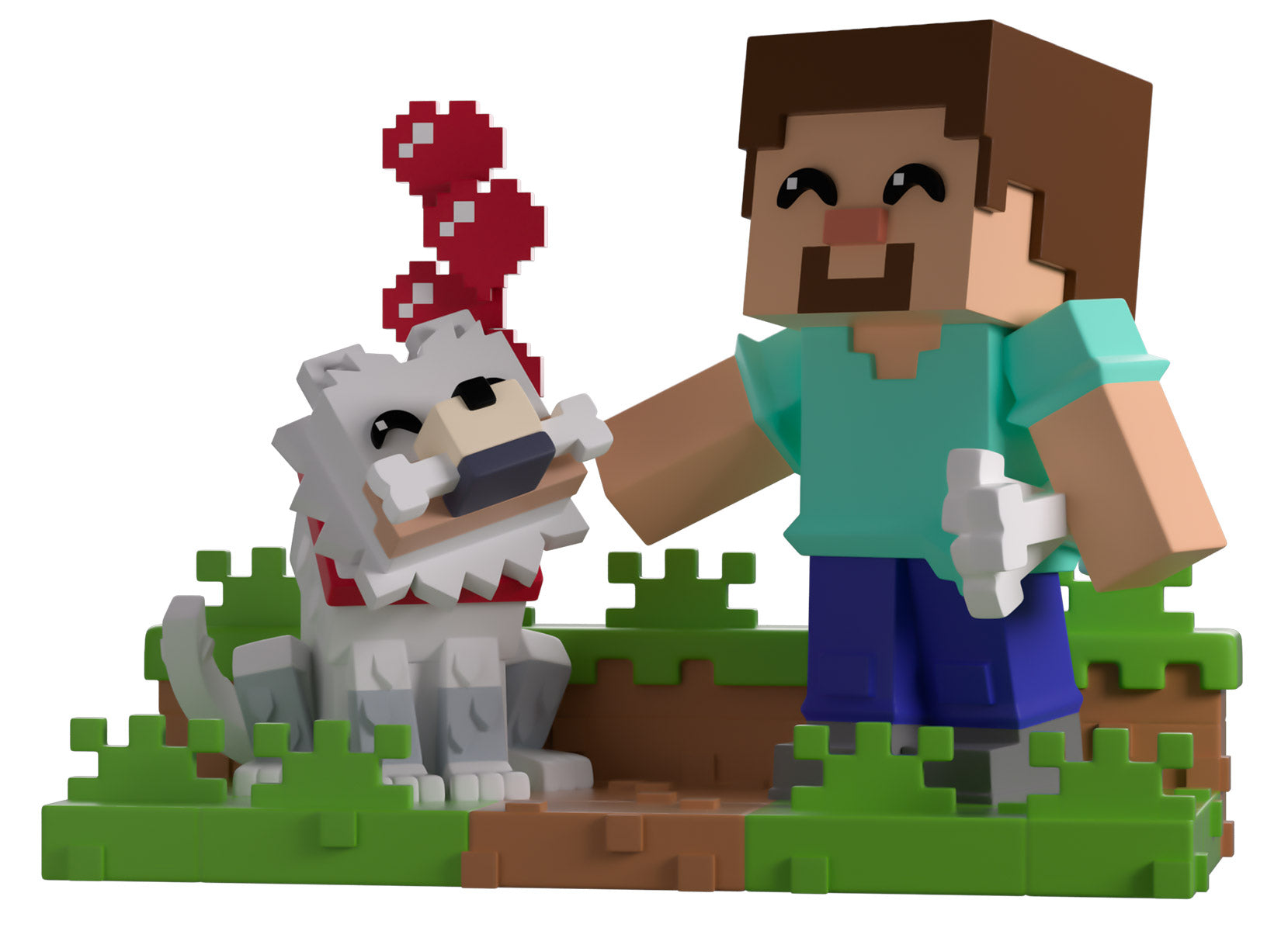 Youtooz Minecraft Taming a Wolf Vinyl Figure