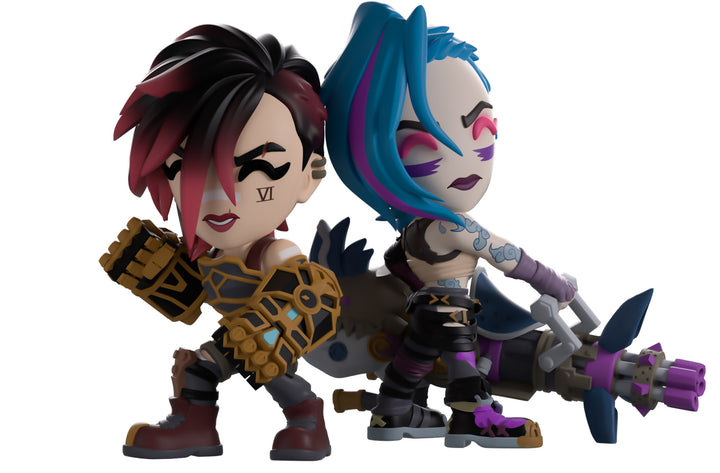 YouTooz Arcane Vi & Jinx Vinyl Figures