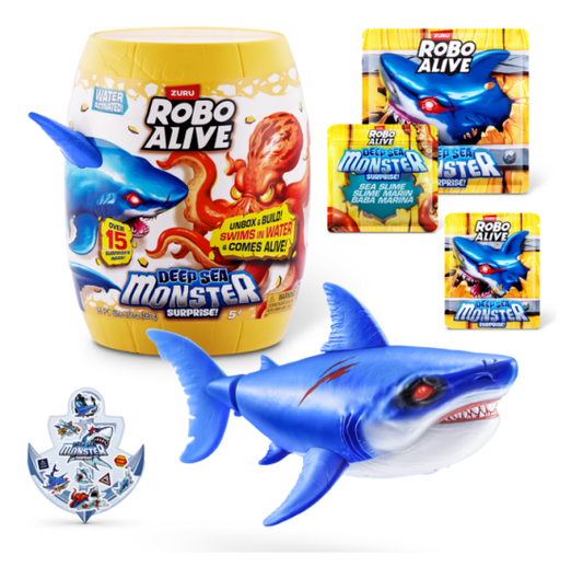 Robo Alive Water Activated S1 Deep Sea Monster