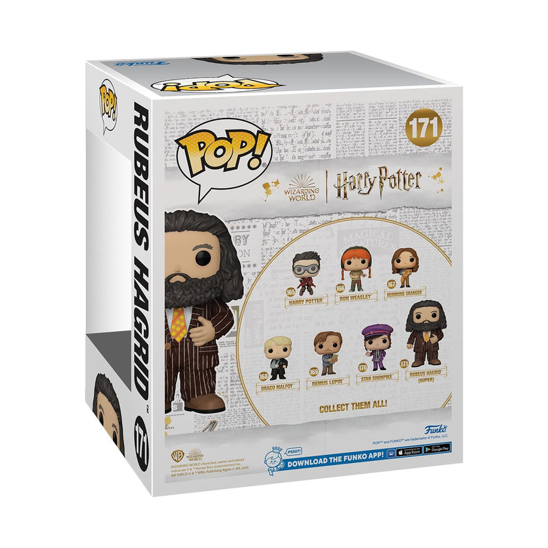 Super 6" - Harry Potter - Hagrid Animal Pelt Outfit Funko Pop! Vinyl Figure, packaging view