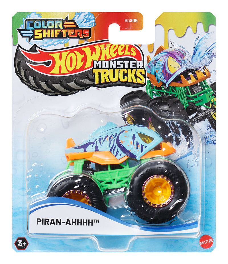 Hot Wheels Colour Shiffter Piran-ahhh Monster Truck