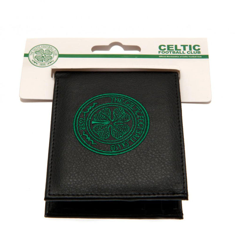 Celtic FC Embroidered Wallet, close-up detail