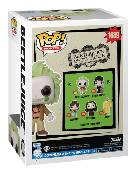 Beetlejuice 2 - Beetlejuice (chance of chase) Funko Pop! Vinyl Figure