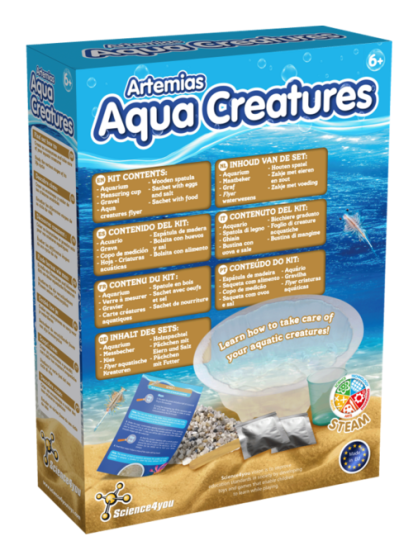 Aqua Creatures Water Dragons Grow Your Own Educational Kit