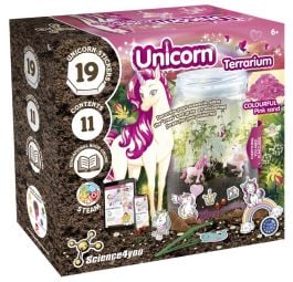 Unicorn Themed Terrarium Kit