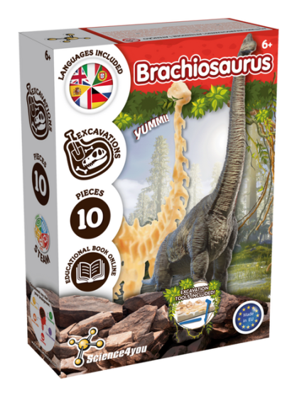 Brachiosaurus Fossil Excavation Dig Kit