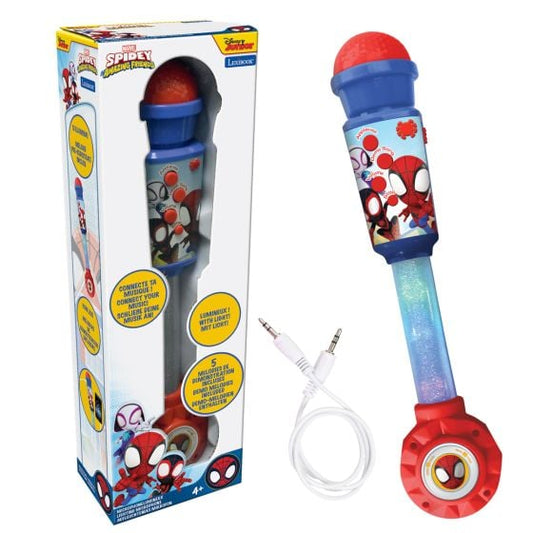 Spider-Man Lighting Microphone With Speaker