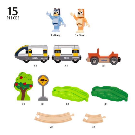 Brio Bluey Train Set