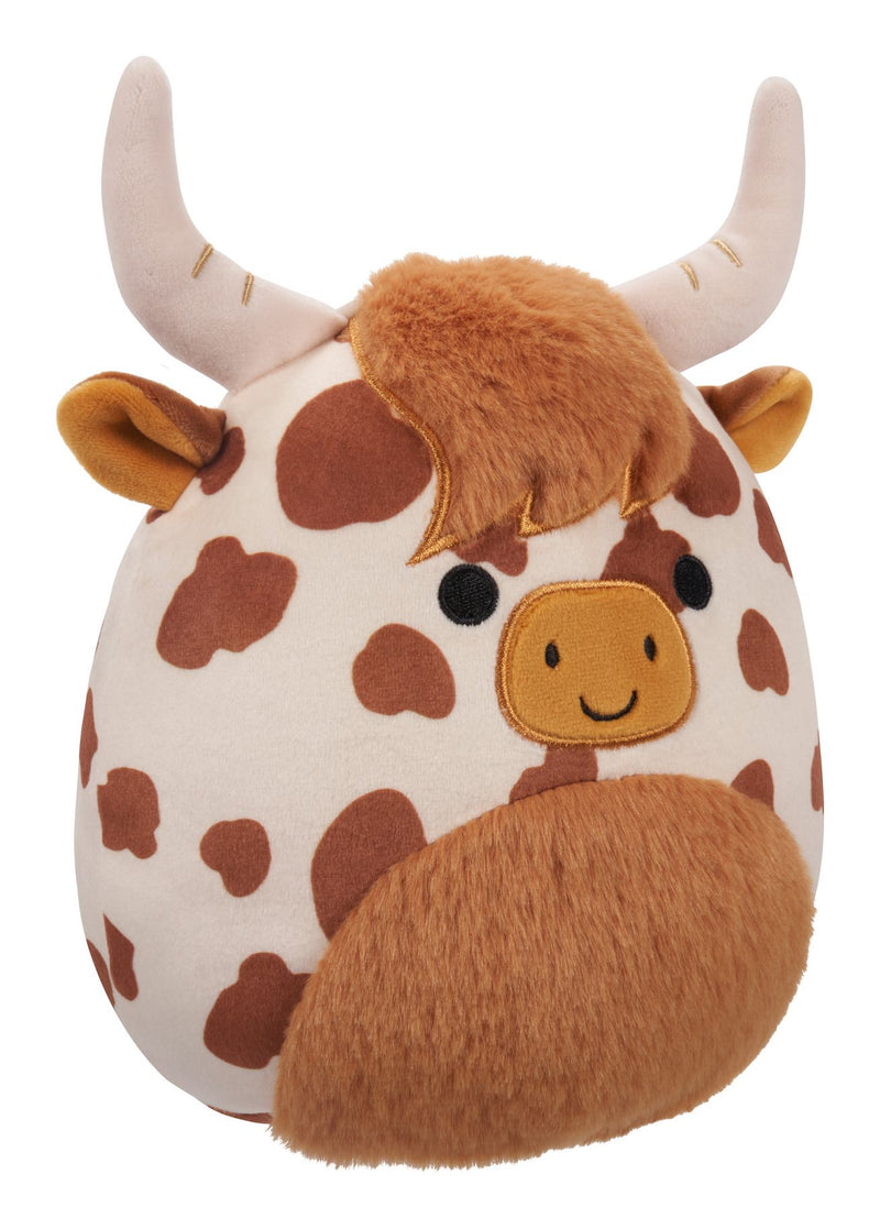 Squishmallows - 8" Alonzo the Brown Highland Cow - Image