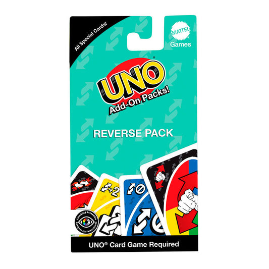Uno Add-On Packs (Reverse Pack) Card Game