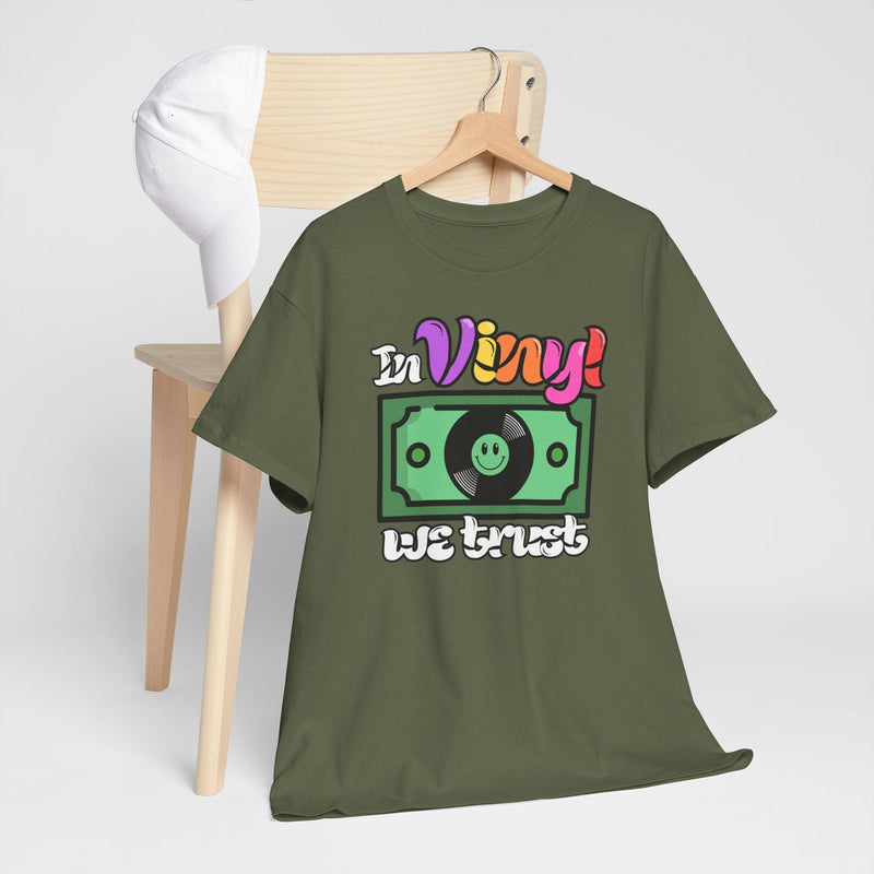 'In Vinyl We Trust' Men's T-Shirt, additional view