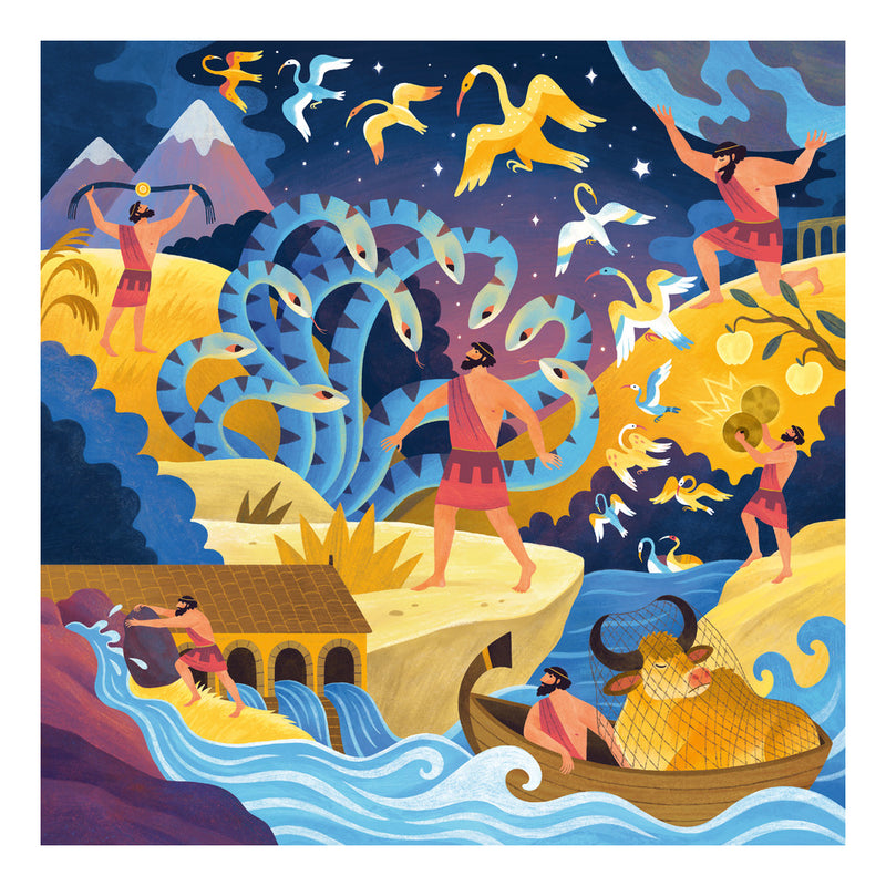 Hercules 64 Piece Square Jigsaw Puzzle