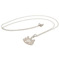 Newcastle United FC Sterling Silver Pendant & Chain, alternate view
