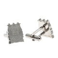 Manchester City FC Stainless Steel Formed Retro Cufflinks collectible from Infinity Collectibles 2026