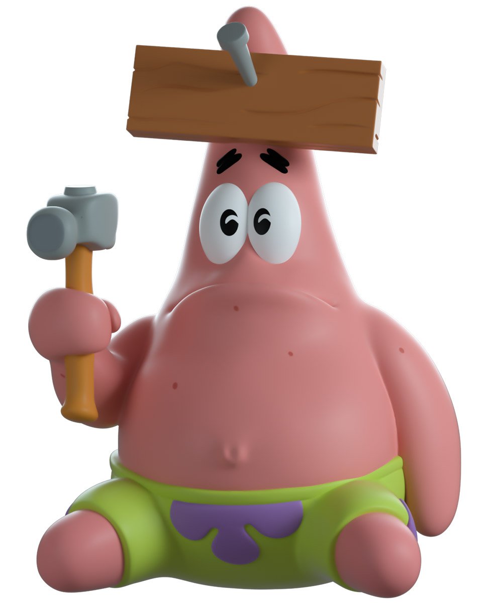 Youtooz Spongebob Squarepants Nail on Head Patrick Star Vinyl Figure #15