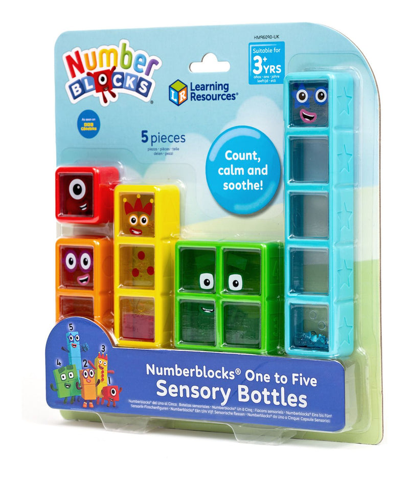 Numberblocks 1-5 Sensory Tubes - Image