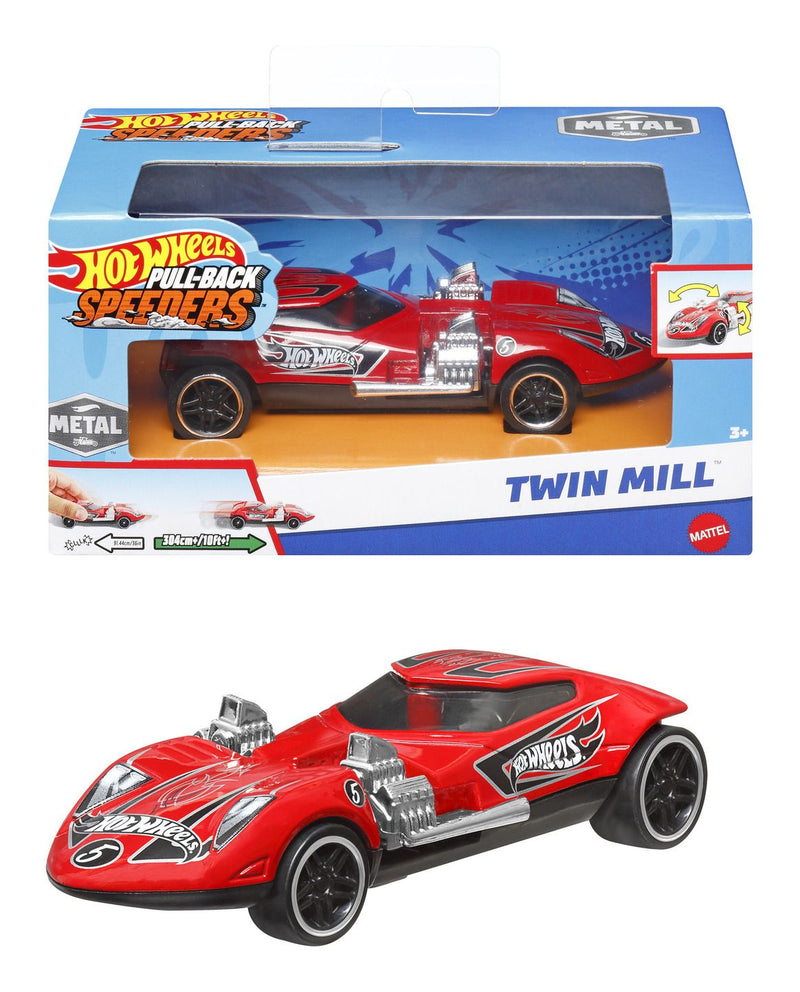 Hot Wheels Pull-Back Speeders Assortment - Image