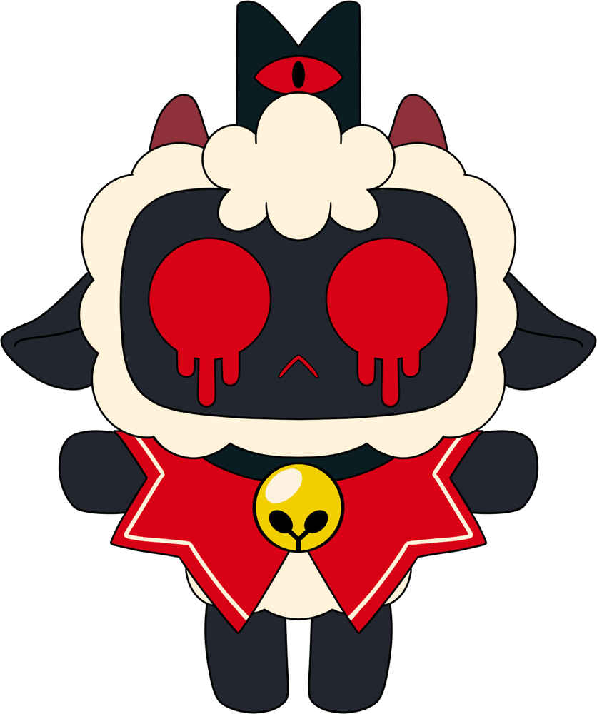 Youtooz Official Cult of The Lamb Possessed Lamb 9" Plush