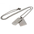 Liverpool FC Double Dog Tag & Chain, alternate view