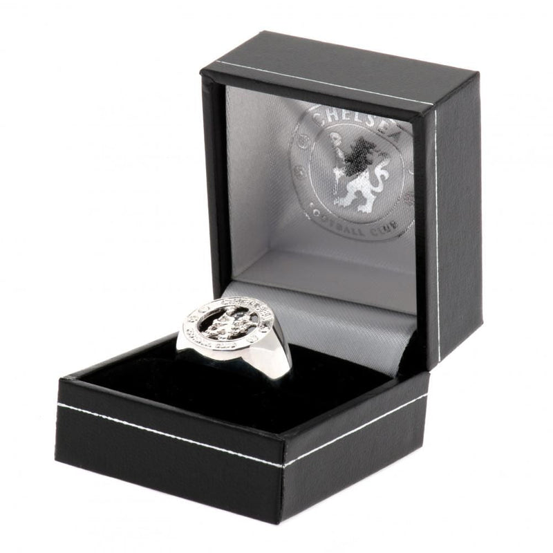 Chelsea FC Sterling Silver Ring Small, alternate view