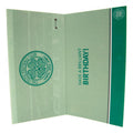 Celtic FC Huddle Birthday Card, side angle